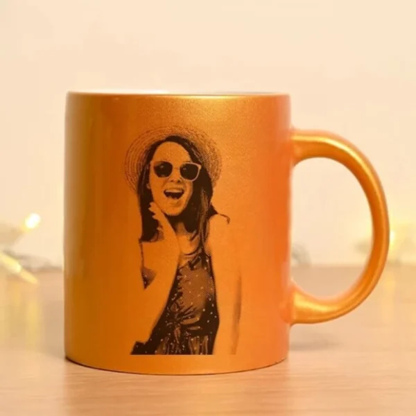 Personalized Golden Mug 1234